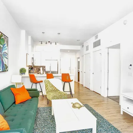 Modern 1Br Downtown Oasis W Balcony & Rooftop Pool Tampa Extérieur photo
